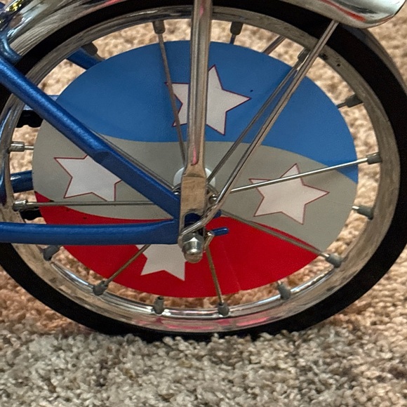 American Girl Blue and Red Doll Bicycle - Picture 5 of 14